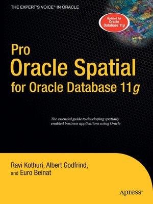 cover image of Pro Oracle Spatial for Oracle Database 11g